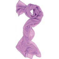 Foulard 100% poliéster tipo seda,50 x 180cms,violeta